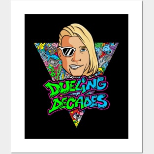 All NEW Dueling Decades Logo Posters and Art